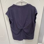 Athleta Purple Outbound Twist Tee Photo 4