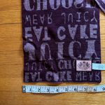 Juicy Couture Y2K Wool Purple Hat & Scarf Set, NWT Photo 3