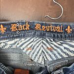 Rock Revival  Women's Dark Blue Jeans Maggie boot size 25 Photo 11