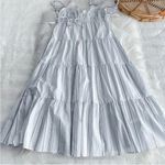 Rails NWT  Size Medium Julia West Seaport Stripe Organic Cotton Midi Dress Photo 9