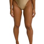 Good American Women’s Good Waist Reversible High Shine Cheeky Bikini Swim Bottom Photo 7