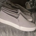 Keds double decker slip on perforated grey loafers 7.5 Photo 2