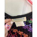 Oscar de la Renta VTG Oscar Re La Renta Ribbon Crochet Open Front Cardigan Size Large Abstract Photo 3