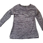 Ellen Tracy  Purple Tunic Scoop Neck Sweater XL Photo 0