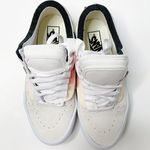 Vans NEW  OLD SKOOL CAP True White Sneakers Black womens 8.5 shoes Photo 4