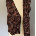 VTV Women’s Western Vest Sz SMALL Spindle River Rodeo Dressy Cowgirl Satin USA Photo 3