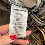 One Teaspoon One x Star Printed High Waist Distressed Skinny Jeans with Zippers Photo 3