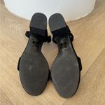 City Classified Women’s Size 10 Black Suede Strappy Heeled Sandals Photo 6