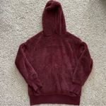 softest  burgendy sherpa! Photo 2