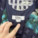 Size 16 Patra Lovely Cocktail Party Wedding Attire Dress Multicolor Cardigan Green Photo 1