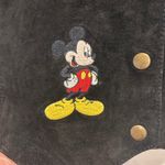 Vintage‎ Mickey Unlimited Disney Black Suede Leather Vest Women's M/L Size L Photo 5