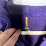 Lucy Activewear  Purple Hooded Pullover Workout Athletic Jacket Lg Photo 1