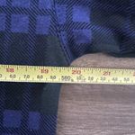 Vintage Yale University Plaid Collegiate Sweatshirt Graduate Jacket Blue Green Size M Photo 4