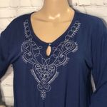 White Stag  3/4 Sleeve Tee Lacy Blue Med Photo 1