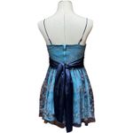 Beata Studio LA Lace Glitter Dress Blue Silver 5 Size undefined Photo 2