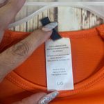 Nautica Women Long Sleeve Rashguard Orange Logo UV Shirt Size L Photo 9