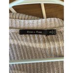 Doe & Rae  Striped Long Open Front Knit Cardigan Duster Sweater Womens Small Photo 7