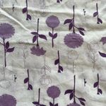 Swell Floral White Purple Wide Leg Pull On Bohemian Pajama Pants SZ S #1772 Photo 8