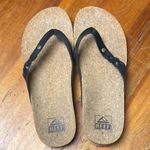 REEF  Cork Sandals with Dark Straps Photo 0