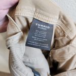 Torrid  Mid Rise Slim Straight Leg Chino Pants Flat Fronts Khaki Size 14 Photo 9