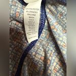 LuLaRoe  Leggings in Blue and Brown Pattern Photo 5