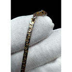 Vintage 14KGP Gold Plated Textured Link Necklace 18ā 8.15g Jewelry Photo 5