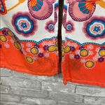 Diesel  White Floral Embroidered Flare Jeans Photo 2