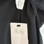 Amanda Uprichard Silk Black Midi Dress Sleeveless Fit & Flare Women's Size Large Photo 5