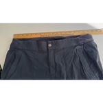 Athleta Trekkie Bermuda Short- Size 16 - Gun Metal Gray Pockets Stretch Photo 4