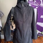 L.L.Bean  hooded women’s coat fleece lined size M Photo 0