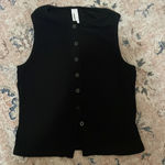 black tank vest cropped Size M Photo 0