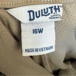 Duluth Size 16W Plus Size Nylon Blend Cargo Dry On The Fly Skort UPF 50 Tan Photo 8