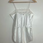 Vintage white lace embroidered bridal lingerie pajamas today tonight size small Photo 2