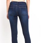 Just Black Lulu’s  Denim Fringe Cropped Jeans Photo 1