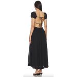 Free People  Feeling Bonita Midi Dress in Black Size Large Photo 9