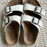 Birkenstock  Arizona White Double-Strap Sandals size 36 Photo 4