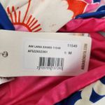 Agua Bendita  Lana Eames Bikini Bottom in Blue Pink Size Medium NWT Photo 4