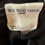 Free People Retro 70s Level Up Slit Bootcut Jeans Pitch Black Size 31 NEW Photo 9