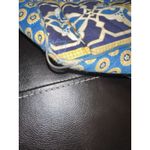 Vera Bradley  Riviera Blue/Yellow‎ Floral Pattern Back Pack Photo 5
