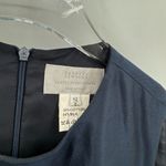 barney's new york Blue Barney's Cocktail or Semi-Formal‎ Cotton and Silk Sleeveless Dress size 8 Photo 2