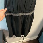 Comptoir Des Cottoniers Embellished Sheath Low Back Dress Black Size 8 Photo 3