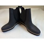 Toms ‎ Black Suede Ankle Wedge Bootie Women's 10 Low Top Photo 2