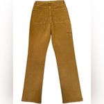 Good American Good Boy carpenter cargo jeans brown 6/28 utility cabincore rustic Photo 9