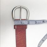 Fossil Vintage Y2K Brown Leather Tooled Floral Cowboy Distressed Belt womens S Photo 5