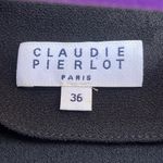 Claudie pierlot Paris black with floral undertones print size 36/6 Photo 11