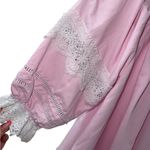 Romeo + Juliet Couture Romeo & Juliet M Couture Off Shoulder Puff Sleeve Blouse Baby Pink Lolita Lace Photo 4