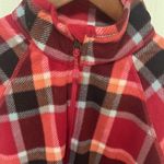 Eddie Bauer  Half Zip Fleece Sweatshirt Plaid Photo 3