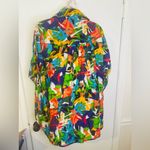 Oscar de la Renta Vintage Swimwear Tropical Floral Cover Up Size Medium 80’s Photo 10