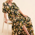 Yumi Kim  Maternity Genesis Dress‎ Size M Floral Maxi Photo 0
