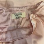 House Of CB NWOT  'Giuliana' Ballerina Pink Satin Maxi Skirt Sz XS Photo 5